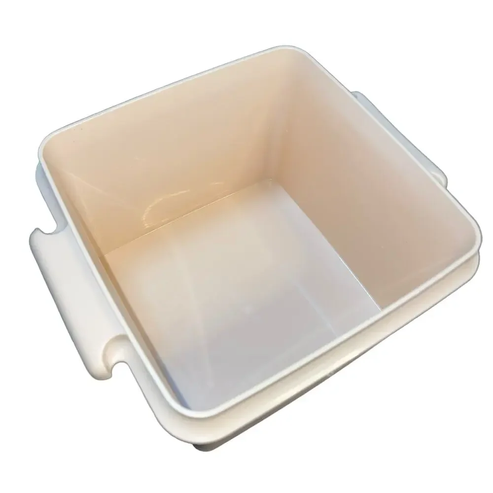 Tupperware Replacement Base 1674 Almond Sandwich Keeper Square Away 6